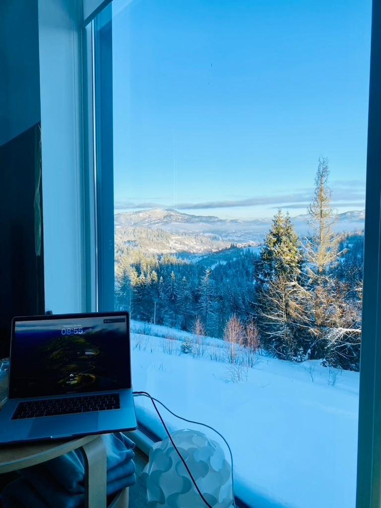 Mount Hotel Slavske Exteriör bild